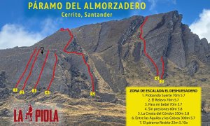 PÁRAMO DEL ALMORZADERO Escalada de aventura para p...